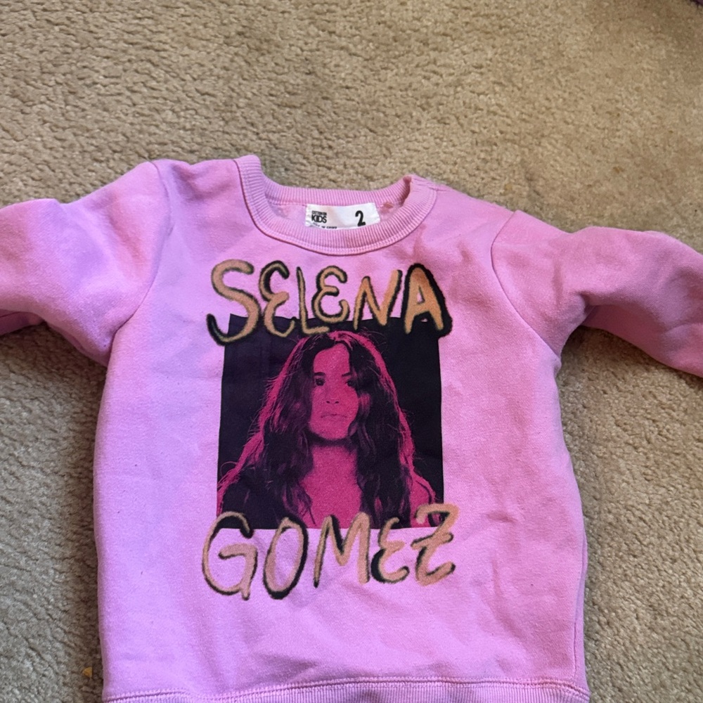 Cotton On Kids Purple Selena Gomez Sweatshirt